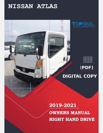 nissan atlas diesel 2019 2020 2021 owners manual in english
